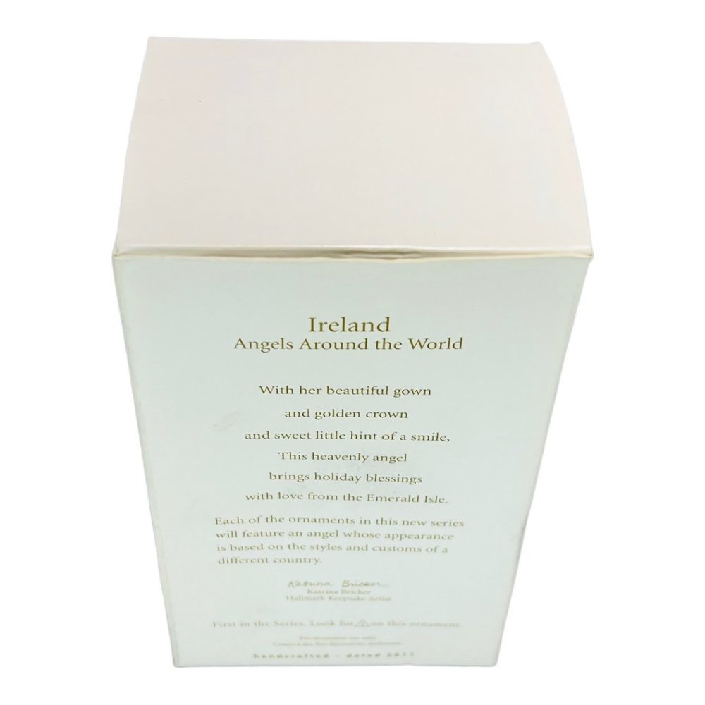 Hallmark Keepsake  Angels Around The World Ireland Christmas Tree Ornament 2011 - Picture 9 of 9